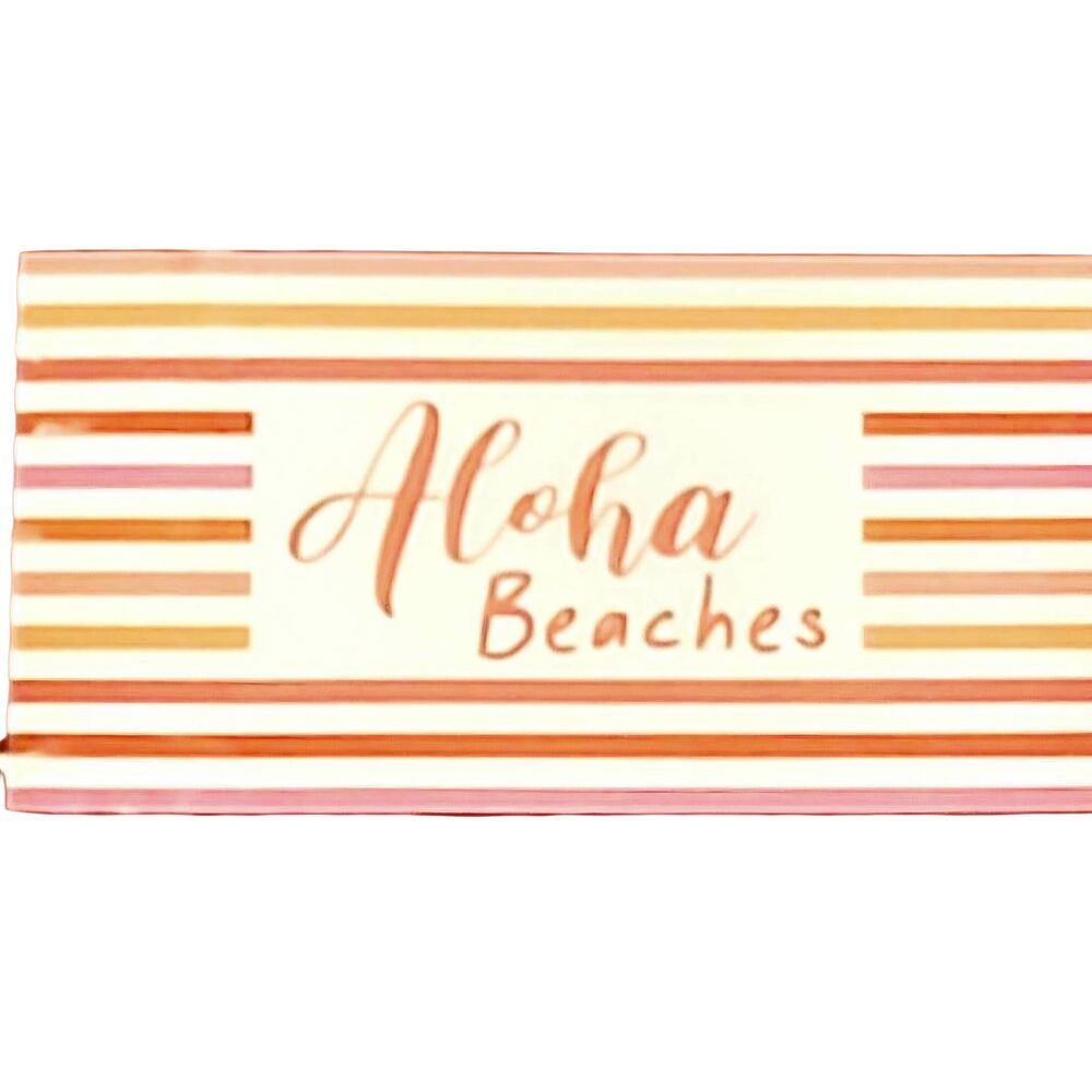 Bebe, "Hola Beaches" Oversized Beach Towel